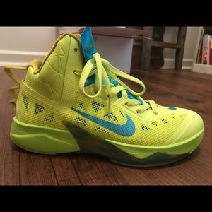 Nike Zoom Hyperfuse 2013 Volt / Vivid Blue